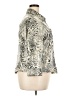 Ruby Rd. Animal Print Silver Jacket Size 18 - photo 4