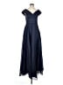 Xscape 100% Polyester Blue Cocktail Dress Size 4 - photo 1