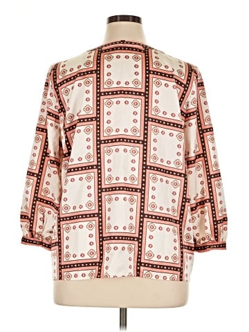 Ann Taylor LOFT 3/4 Sleeve Blouse (view 2)