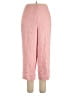 Jaclyn Smith 100% Rayon Pink Casual Pants Size XL - photo 1