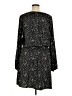 Gap 100% Polyester Print Black Casual Dress Size XL (tall) - photo 2