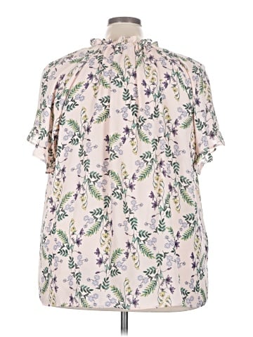 Liz Claiborne Short Sleeve Blouse (view 2)