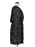 Gap 100% Polyester Print Black Casual Dress Size XL (tall) - photo 4
