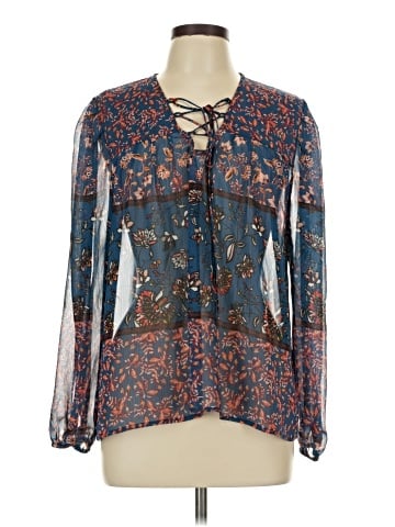 Everly Long Sleeve Blouse (view 1)