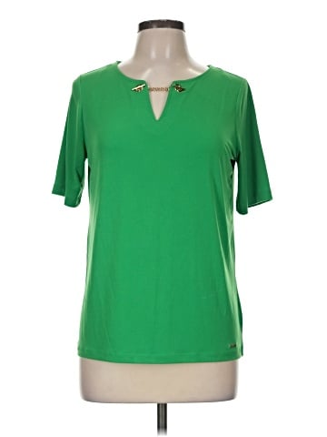 Tahari Short Sleeve Blouse (view 1)