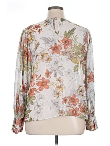 Worthington 3/4 Sleeve Blouse (view 2)