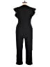 DKNY Solid Black Jumpsuit Size 14 - photo 2