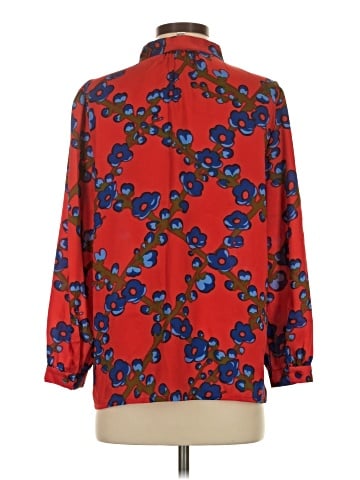 J.Crew Collection 3/4 Sleeve Blouse (view 2)