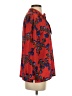 J.Crew Collection 100% Polyester Red 3/4 Sleeve Blouse Size S - photo 4