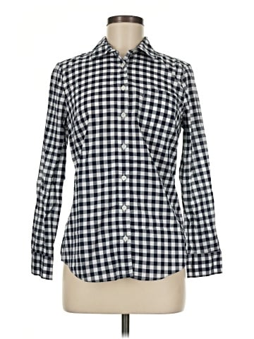 J.Crew Factory Store Long Sleeve Button-Down Shirt (view 1)