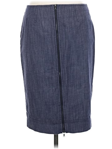 Trina Turk Denim Skirt (view 2)