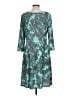 Reborn Paisley Teal Casual Dress Size L - photo 2