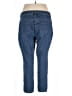 Alia Chevron-herringbone Blue Jeans Size 18 - photo 2