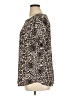 Buffalo by David Bitton 100% Polyester Animal Print Brown Short Sleeve Top Size XL - photo 5