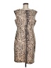 Calvin Klein Animal Print Tan Cocktail Dress One size - photo 1