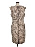 Calvin Klein Animal Print Tan Cocktail Dress One size - photo 2