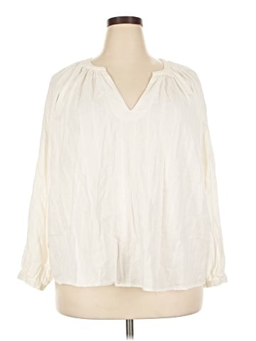 Old Navy 3/4 Sleeve Blouse (view 1)