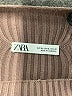 Zara Brown Turtleneck Sweater Size XL - photo 7
