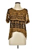 Kirra Gold Short Sleeve Top Size L - photo 1