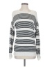 Market and Spruce 100% Cotton Stripes White Pullover Sweater Size S - photo 1