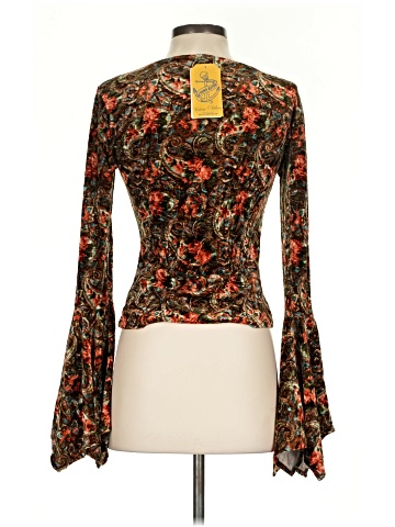 Lapis Long Sleeve Blouse (view 2)