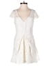 BCBGeneration 100% Polyester Ivory Romper Size 2 - photo 1