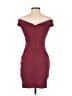 Lulus Solid Burgundy Cocktail Dress Size S - photo 2