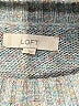 Ann Taylor LOFT Tweed Gray Pullover Sweater Size S - photo 7