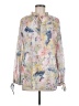 Elie Tahari 100% Polyester Ivory Long Sleeve Blouse Size M - photo 1