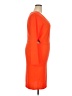 Ashley Stewart Solid Orange Cocktail Dress Size 3X Plus - photo 4