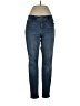 Inc Denim Solid Blue Jeans Size 10 - photo 1