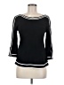 Joseph Ribkoff Black 3/4 Sleeve Top Size M - photo 1
