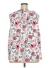 St. John's Bay White Sleeveless Blouse Size 3X - photo 2