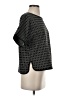 Max Studio Houndstooth Black Short Sleeve T-Shirt Size XS - photo 4