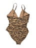 Aerie Animal Print Brown One Piece Swimsuit Size L - photo 2