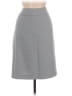 Le Suit 100% Polyester Polka Dots Gray Casual Skirt Size 12 - photo 1