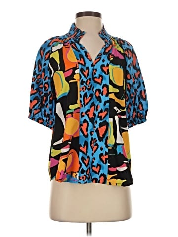 VOY Short Sleeve Blouse (view 1)