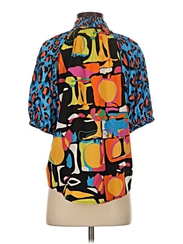 VOY Short Sleeve Blouse (view 2)