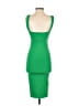 Zara Solid Green Cocktail Dress Size S - photo 2