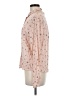 Atmosphere 100% Viscose Print Pink Long Sleeve Blouse Size 8 - photo 5