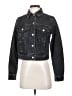 Topshop 100% Cotton Black Denim Jacket Size 4 - photo 1