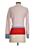 J.Crew 100% Cashmere Color Block Pink Cashmere Pullover Sweater Size S - photo 2