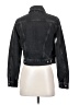 Topshop 100% Cotton Black Denim Jacket Size 4 - photo 2
