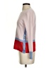J.Crew 100% Cashmere Color Block Pink Cashmere Pullover Sweater Size S - photo 5