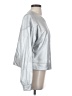 Pilcro Metallic Silver Sweatshirt Size XS - photo 4