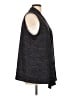 LOGO by Lori Goldstein Gray Sleeveless Blouse Size L - photo 4