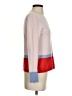 J.Crew 100% Cashmere Color Block Pink Cashmere Pullover Sweater Size S - photo 4