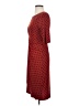 Connected Apparel Polka Dots Red Casual Dress Size 4 - photo 5