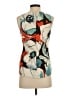 Akemi + Kin Orange Sleeveless Blouse Size S - photo 2