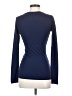 Caslon 100% Cotton Blue Long Sleeve Top Size XS - photo 2